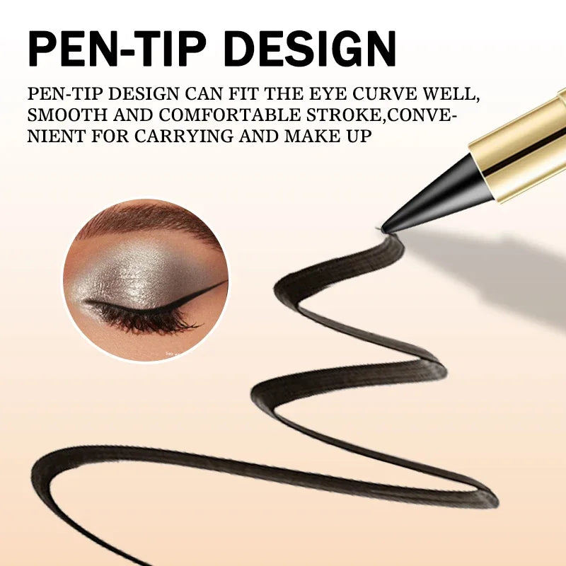 Waterproof Matte Gel Eyeliner – Quick-Dry & Smudge-Resistant Zenflow Active