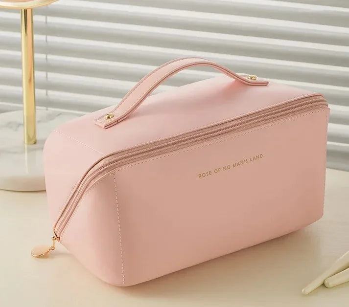 Large Capacity Makeup Bag Portable Beauty and Skincare Storage Bag High Appearance Level Waterproof Clutch Bag - Zenflow Active