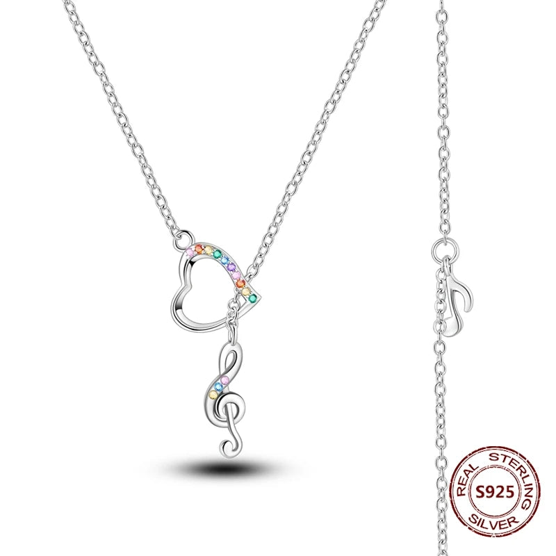 Butterfly Necklace 925 Sterling Silver Original Dragonfly Luminous Firefly Zircon Pendant Chain Link For Women Fine Jewelry Gift - Zenflow Active