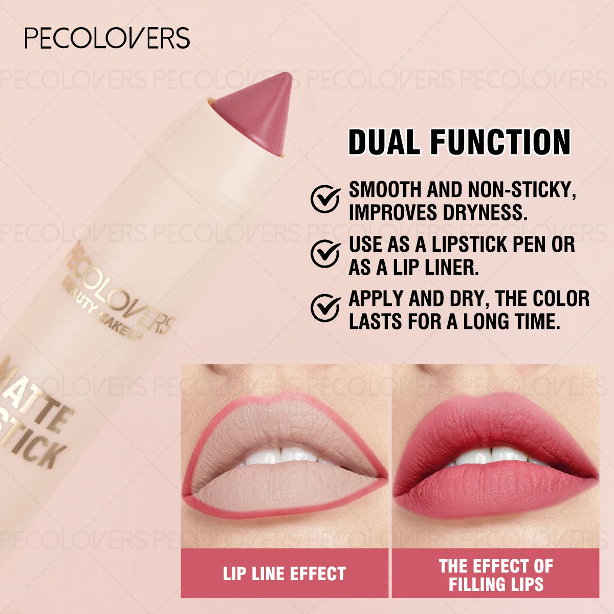 Lip Liner, Depicts Lip Contours, Plumps Lips - Zenflow Active