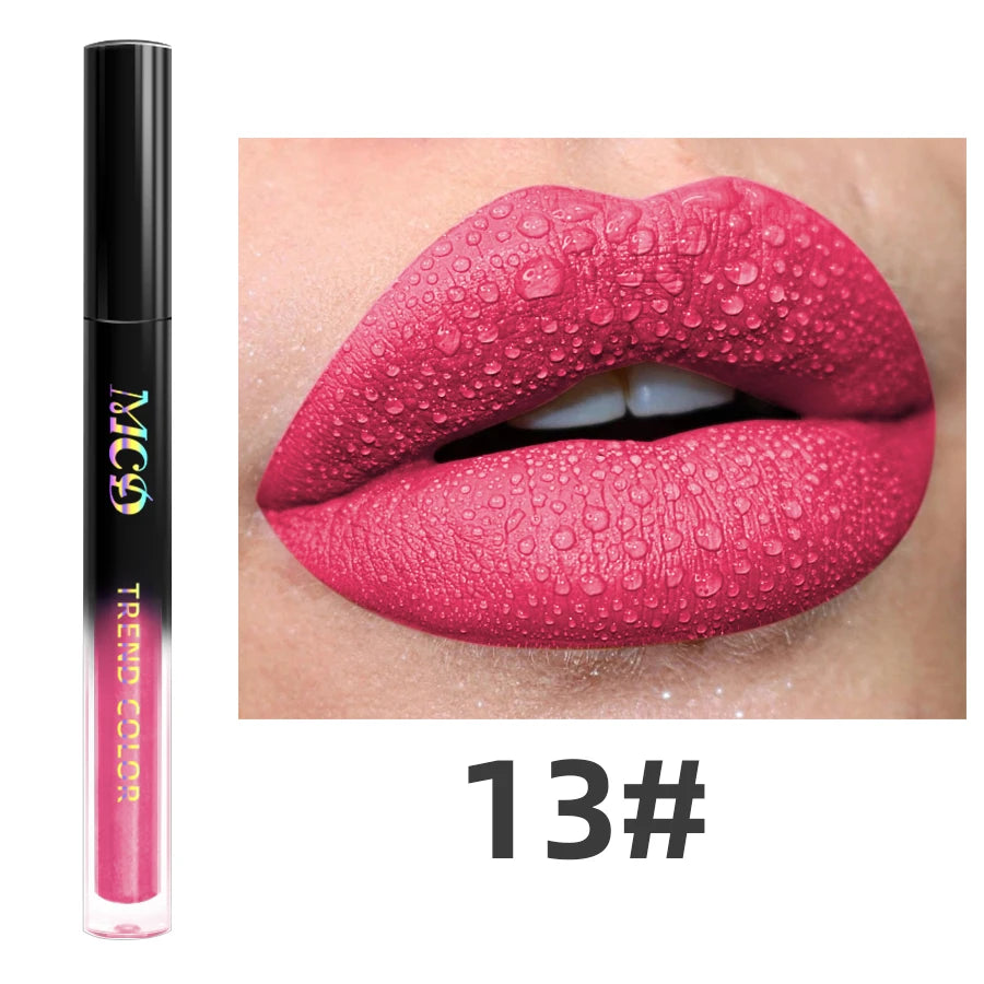 19 colours Matte Lip Gloss - Zenflow Active