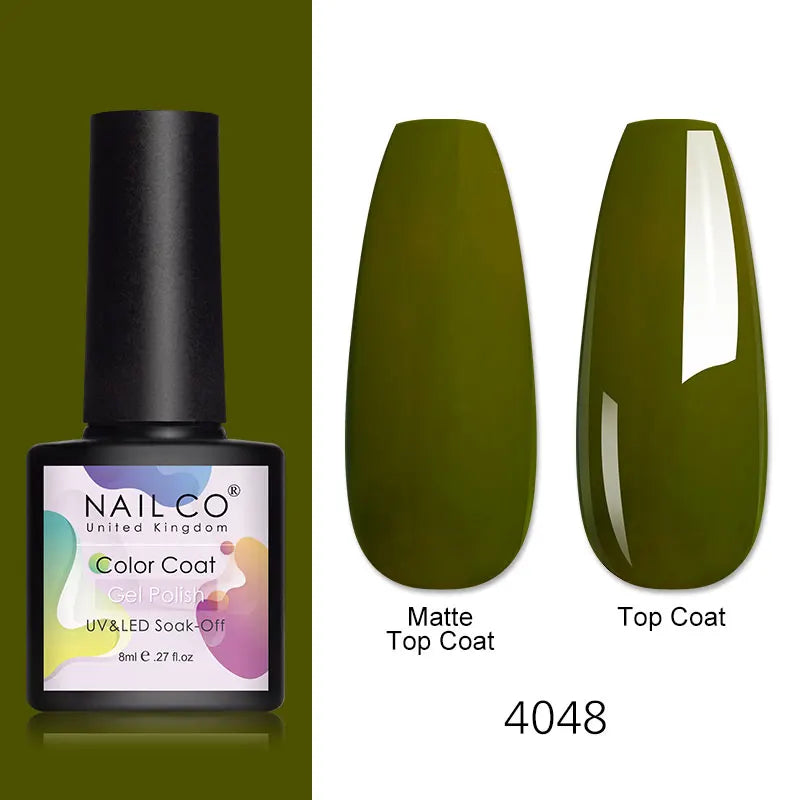 Gel Nail Polish 8ml – UV/LED Soak-Off Formula in 112+ Shades - Zenflow Active