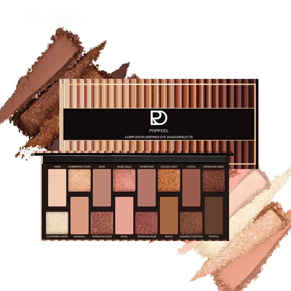 Eye Makeup 16 Colour Eyeshadow Palette - Zenflow Active