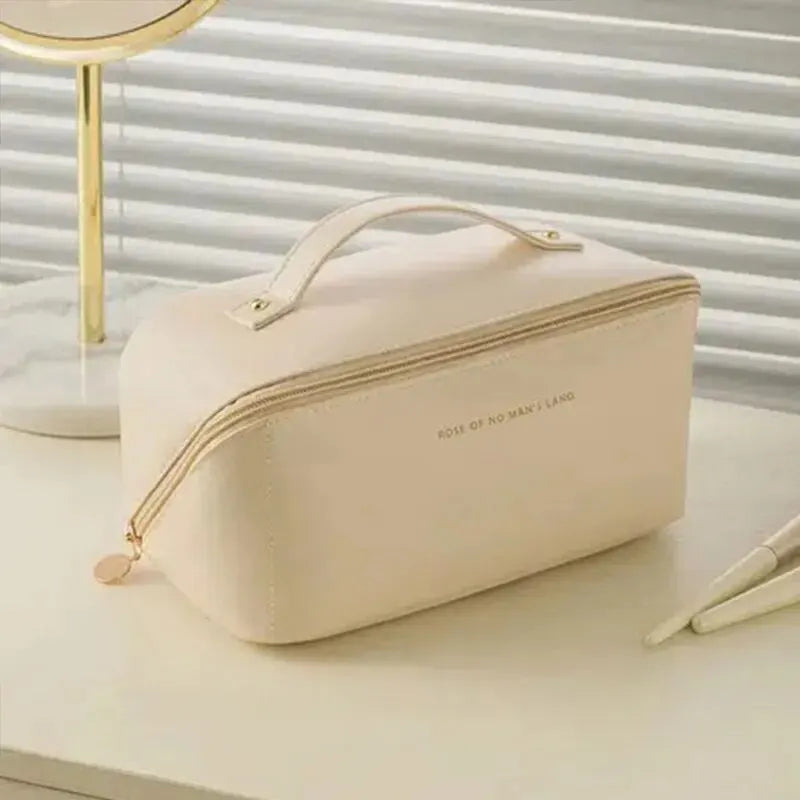 Large Capacity Makeup Bag Portable Beauty and Skincare Storage Bag High Appearance Level Waterproof Clutch Bag - Zenflow Active