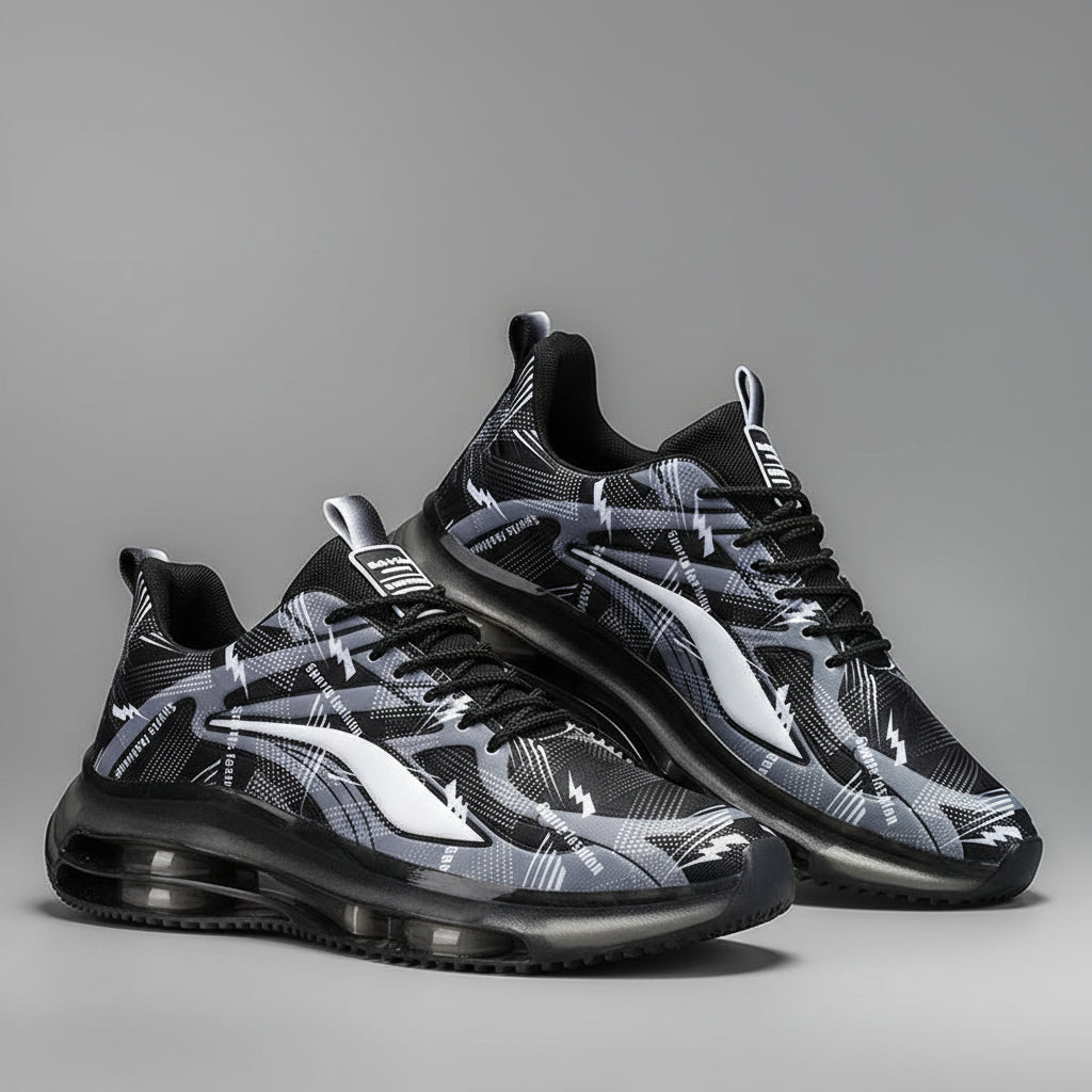 Men's Air-Cushion Basketball Shoes | Non-Slip Breathable Outdoor Trainers - Zenflow Active