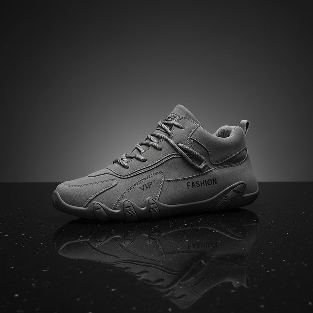 Men's All-Season Hiking & Casual Sneakers — Anti-Slip, Lace-Up, Lightweight - Zenflow Active