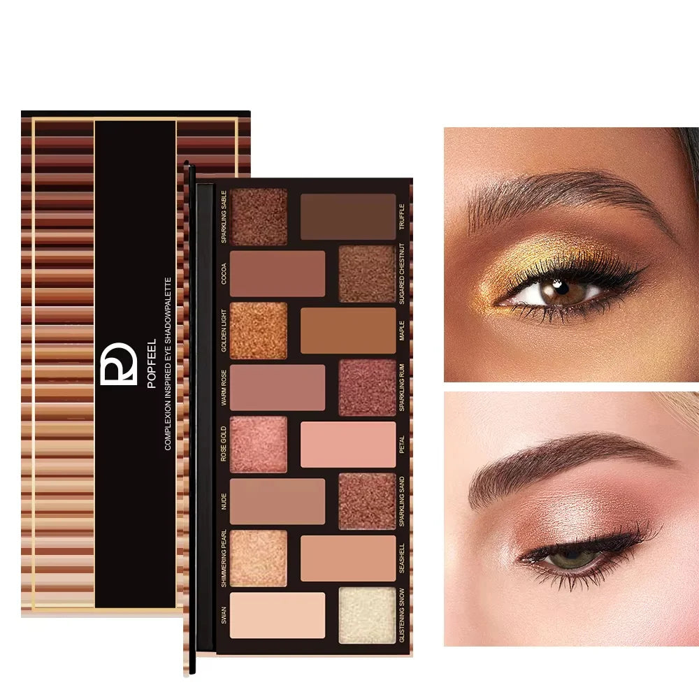 Eye Makeup 16 Colour Eyeshadow Palette - Zenflow Active
