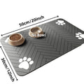 Absorbent Pet Feeding Mat with Non-Slip Rubber Backing - Zenflow Active