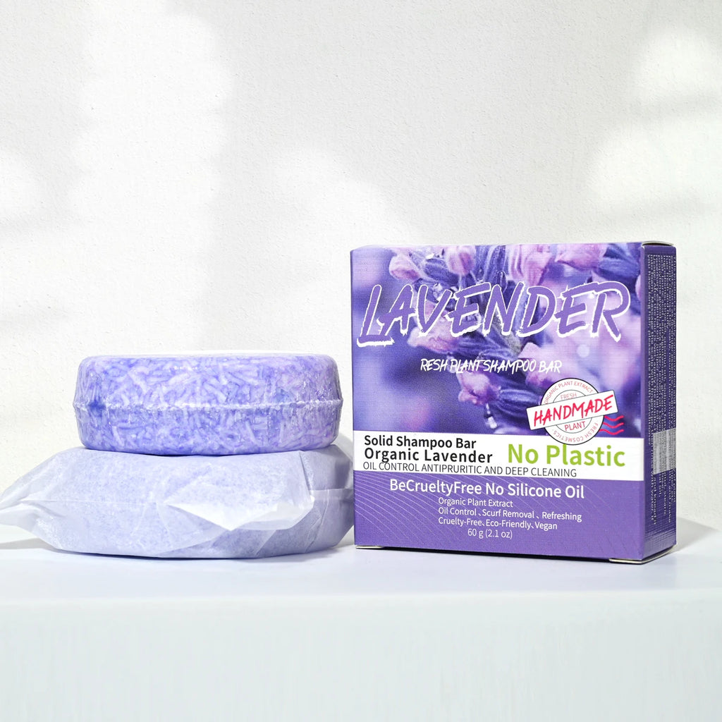 60g Lavender Shampoo Bar - Zenflow Active