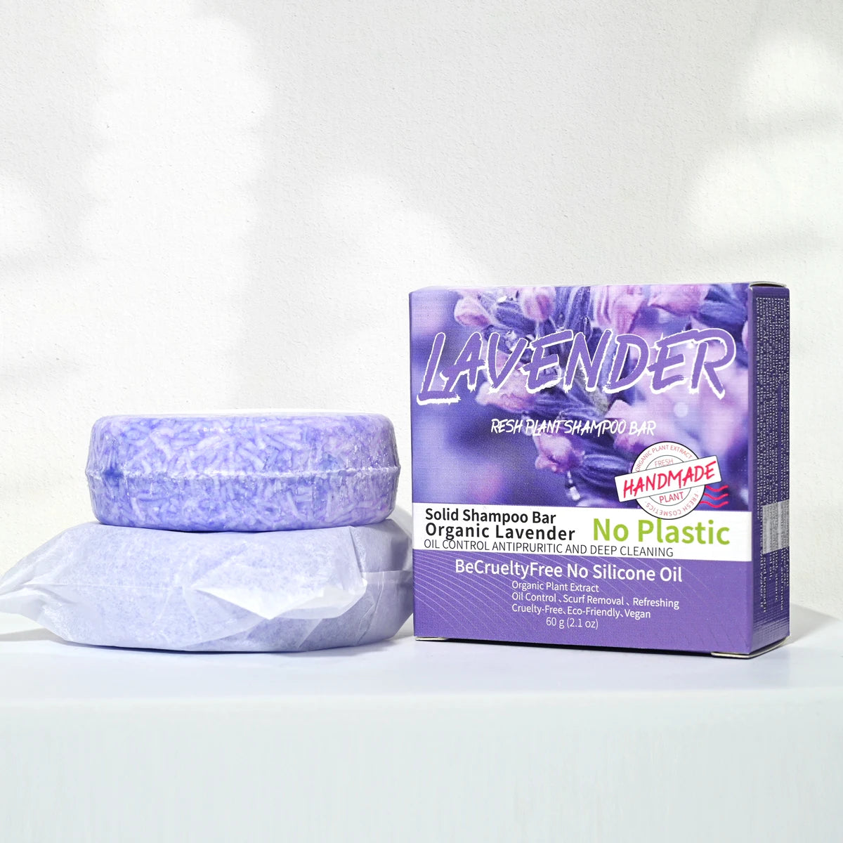 60g Lavender Shampoo Bar - Zenflow Active