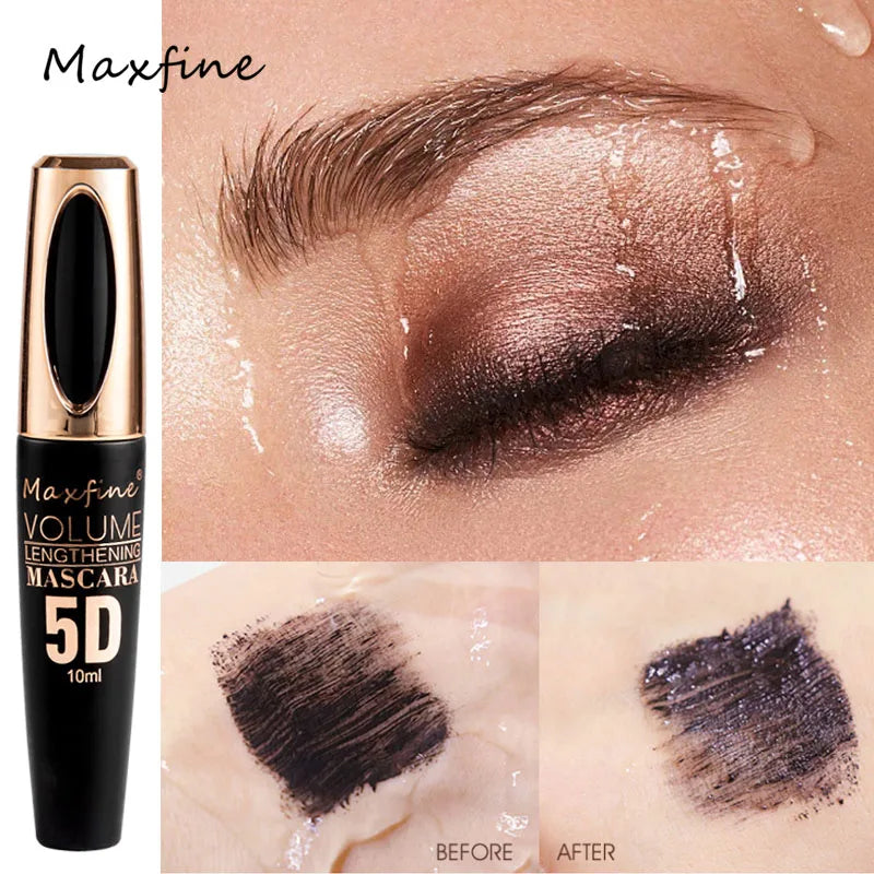 5D Silk Mascara — Volumising, Lengthening, Curling & Waterproof - Zenflow Active
