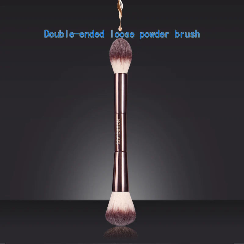 Makeup powder brush/blush brush/loose double-head design - Zenflow Active
