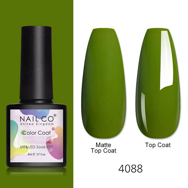 Gel Nail Polish 8ml – UV/LED Soak-Off Formula in 112+ Shades - Zenflow Active