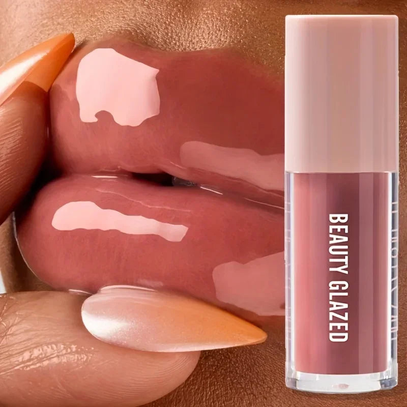 Crystal Jelly Plumping Lip Oil – Hydrating Gloss & Lip Care - Zenflow Active