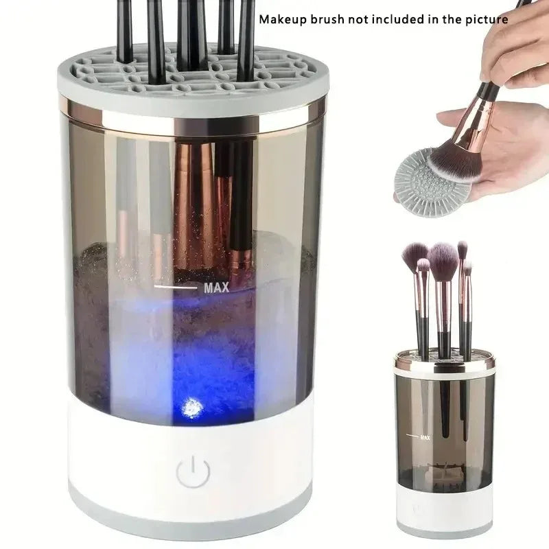 Electric Makeup Brush Cleaner | Automatic Rotating Brush Washing Machine - Zenflow Active