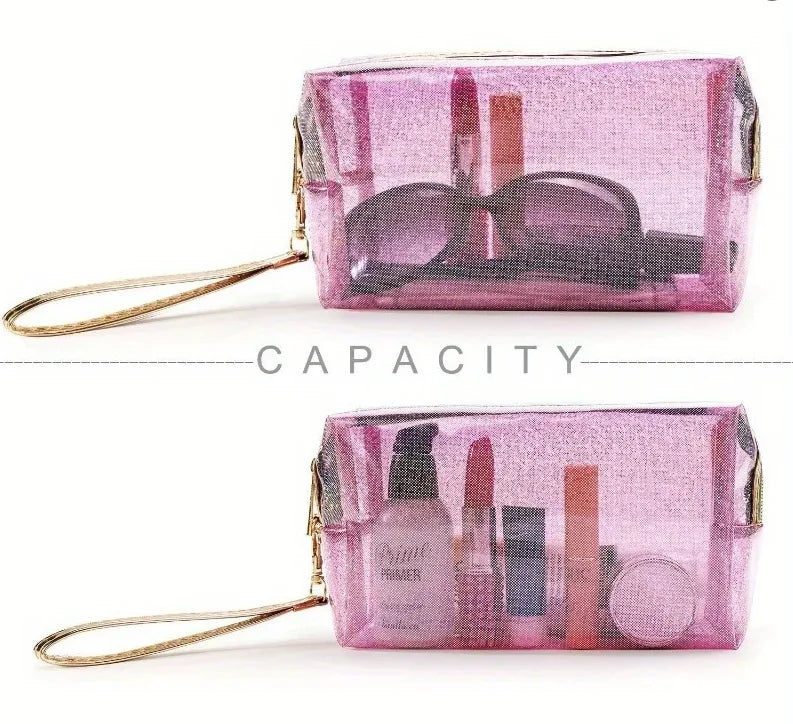 Large Capacity Makeup Bag Portable Beauty and Skincare Storage Bag High Appearance Level Waterproof Clutch Bag - Zenflow Active