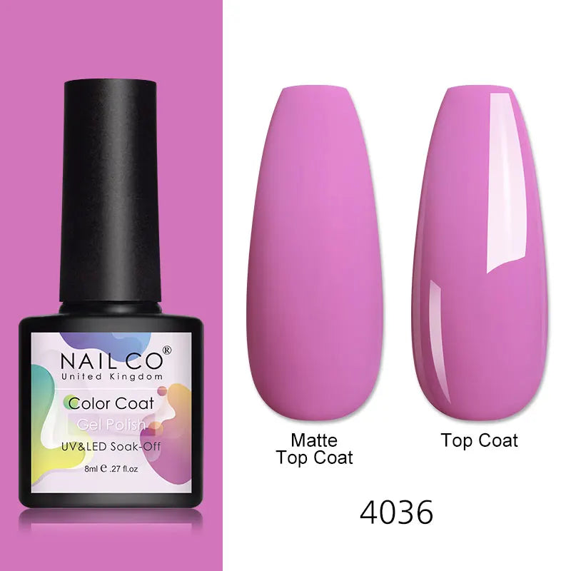 Gel Nail Polish 8ml – UV/LED Soak-Off Formula in 112+ Shades - Zenflow Active