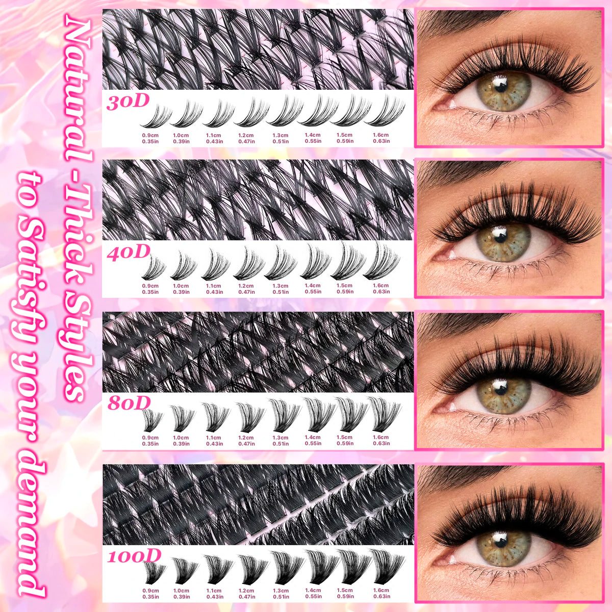 DIY D-Curl Individual Lash Clusters – Fluffy, Wispy & Spiky Styles Zenflow Active