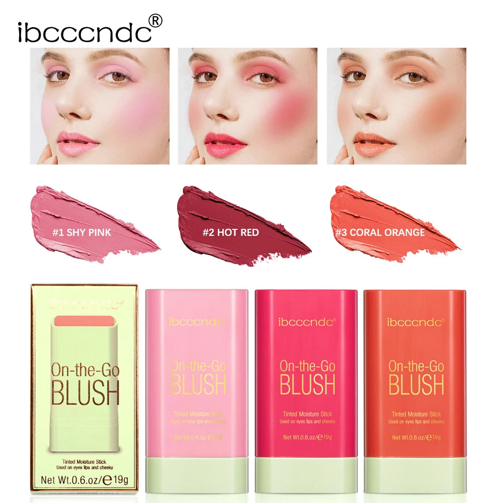 Multi-Use Cream Blush Stick — Cheeks, Lips & Eyes - Zenflow Active