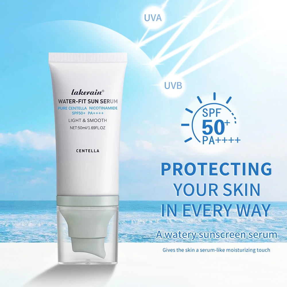 Centella Asiatica SPF 50 Daily Sunscreen Face Serum - Zenflow Active