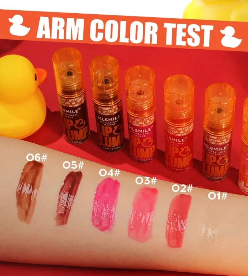 Duck Lip Plumping Oil Gloss — Mirror Finish, Long-Lasting Moisture - Zenflow Active