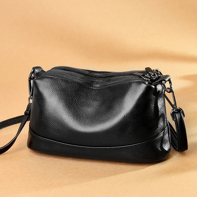 Women Genuine Leather Handbag Designer Shoulder Bag Luxury Brand - Zenflow Active