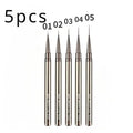 Nail Art Liner Brush Set – 5 Sizes for Striping, Lines & Detail Painting | 6–25mm - Zenflow Active