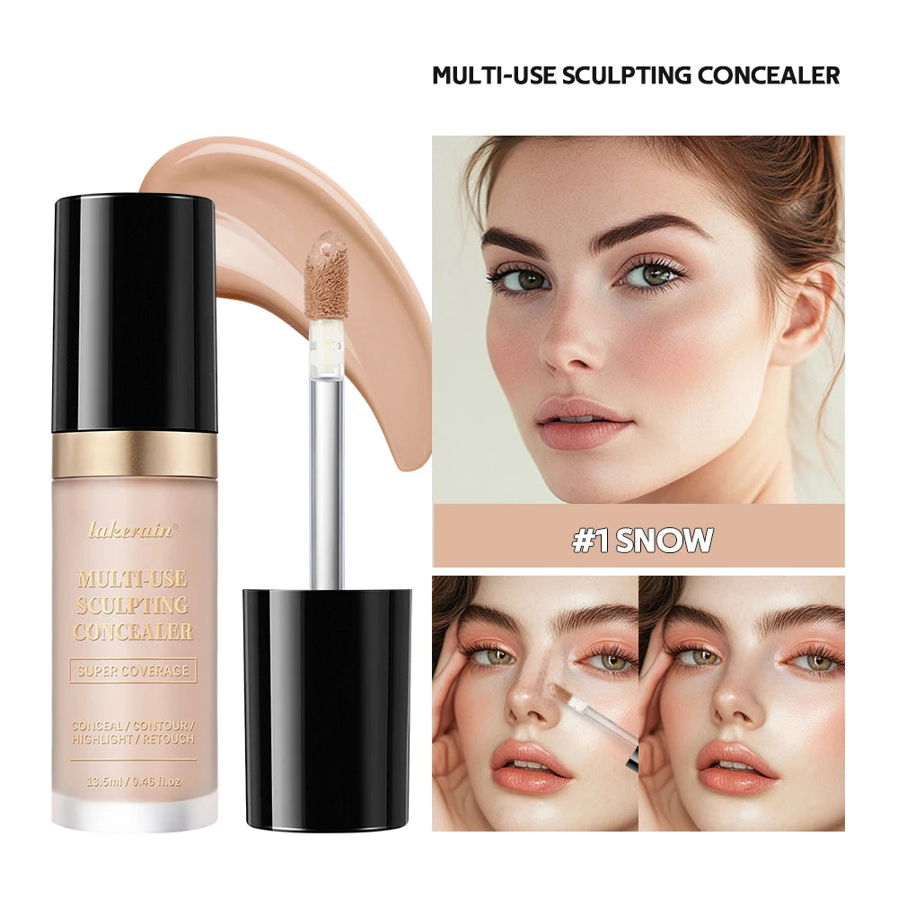 Foundation Coverage Concealer, Long Lasting Hydrating - Zenflow Active