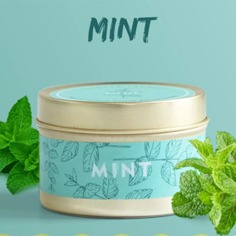 Smokeless Scented Aromatic Candles Creative Travel Tin Natural Soy Wax Scented Candles Wedding Decorative Candle Guest Gifts Box - Zenflow Active