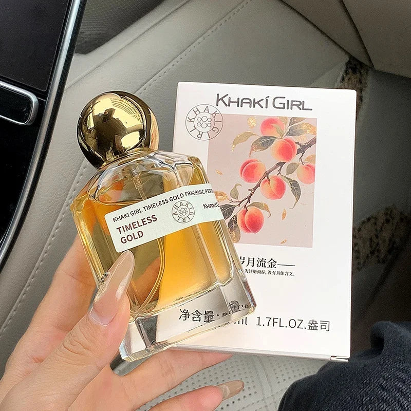 Women Timeless Gold Perfume Woody Jasmine. Fresh, romantic, long-lasting 50ML - Zenflow Active