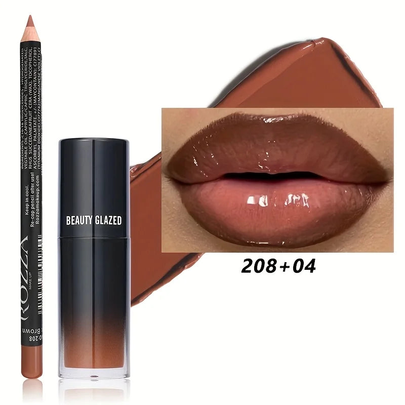 Smooth Lip Liner & Lip Oil Set Zenflow Active
