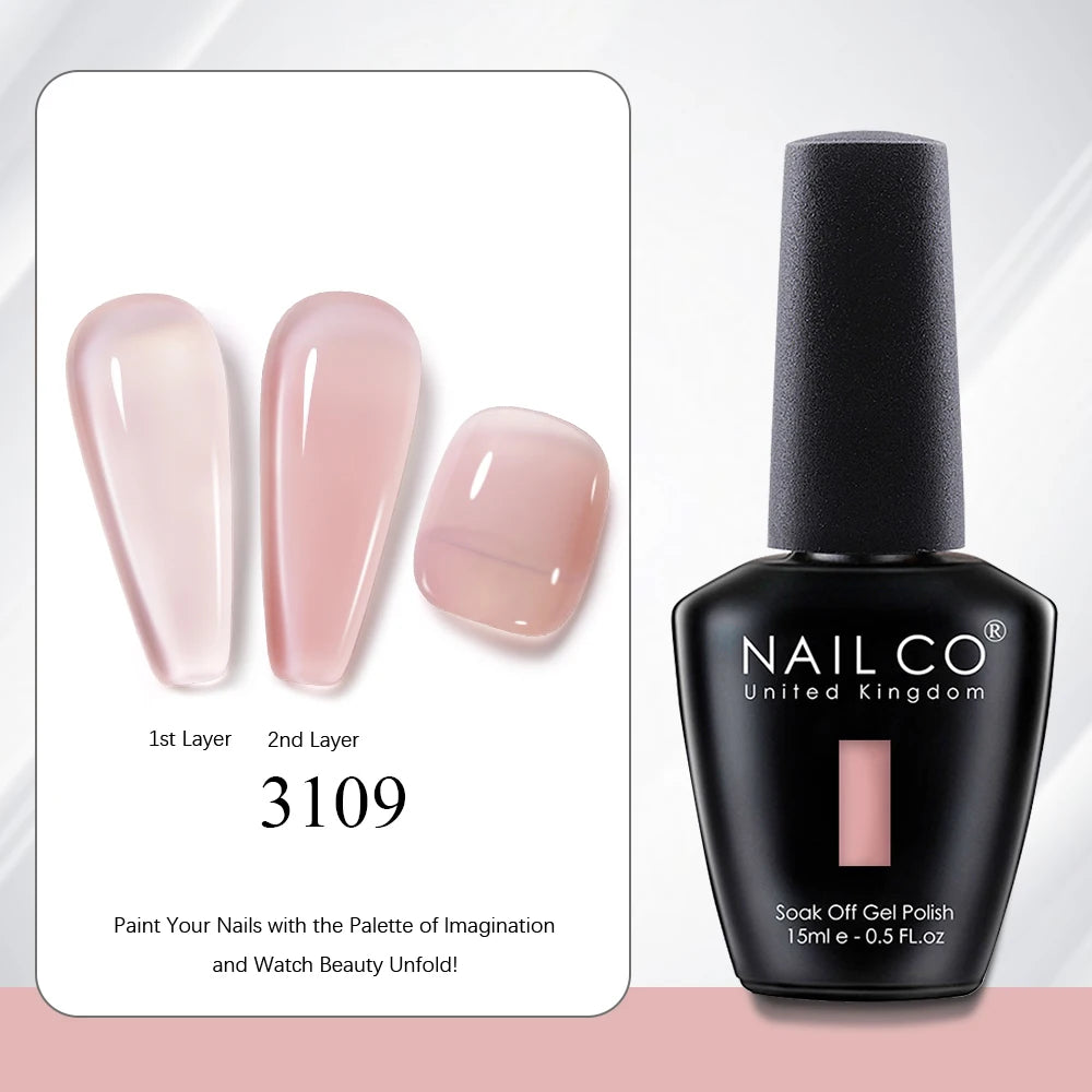Gel Nail Polish 15ml – Long-Lasting UV/LED Soak-Off Formula | 50+ Shades - Zenflow Active