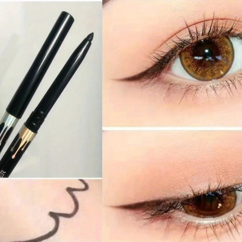 Waterproof Black Brown Eyeliner Gel Pencil - Zenflow Active