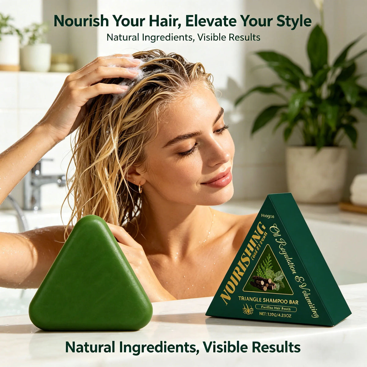 Herbal Shampoo Soap - Zenflow Active