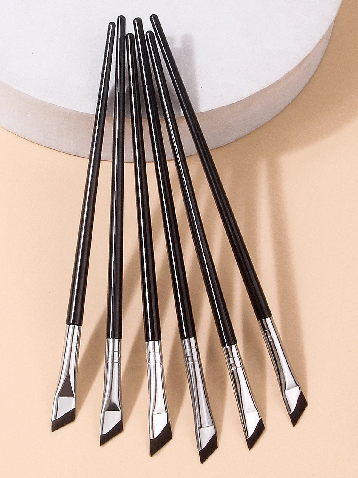 6Pcs Angled Eyeliner Brush Set - Zenflow Active