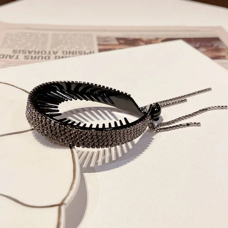 Elegant Luxury Rhinestone Hair Claws - Zenflow Active