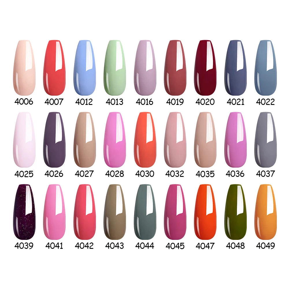 Gel Nail Polish 8ml – UV/LED Soak-Off Formula in 112+ Shades - Zenflow Active