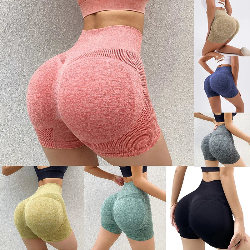 Women Shorts Sports For Women New Cycling Jogging Fitness High Waist Push Up Gym Shorts Leggings Women Yoga Clothing - Zenflow Active