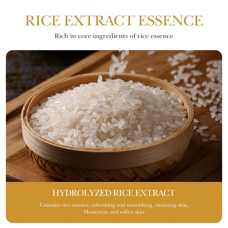 BIOAQUA White Rice Facial Cleansing Soap - Moisturising Oil-Control Handmade Bar Zenflow Active
