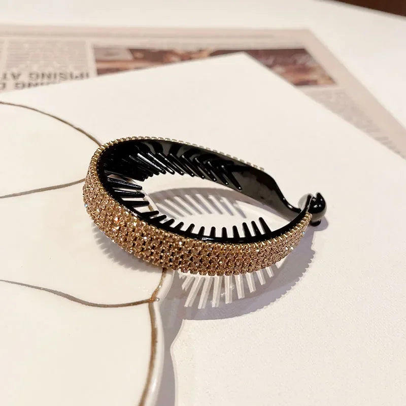 Elegant Luxury Rhinestone Hair Claws - Zenflow Active