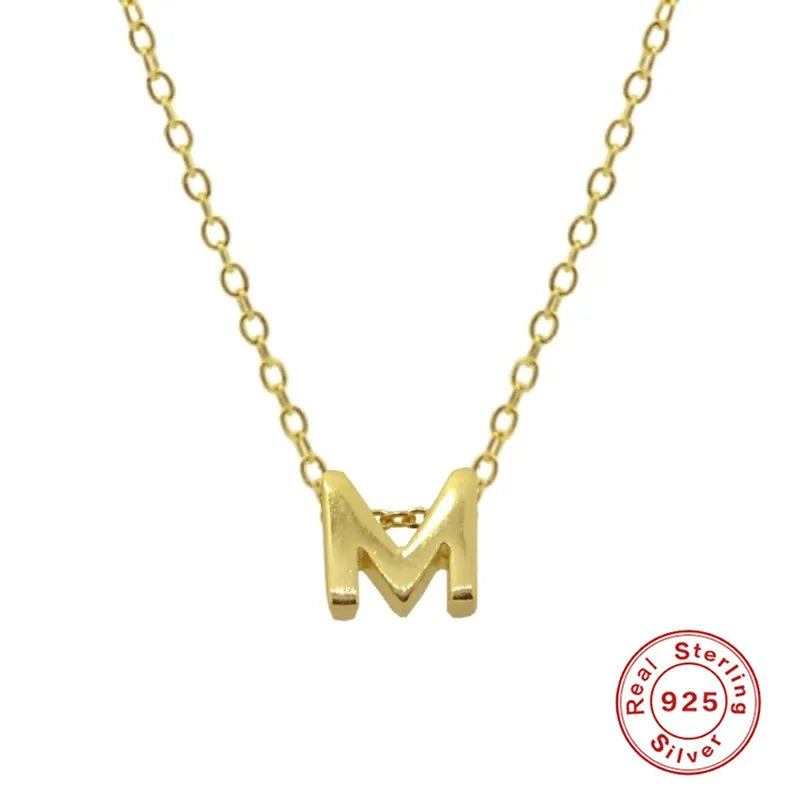 CANNER Crystal Zircon 925 Sterling Silver Necklace For Women Pendente Fine Jewellery Long Chain - Zenflow Active