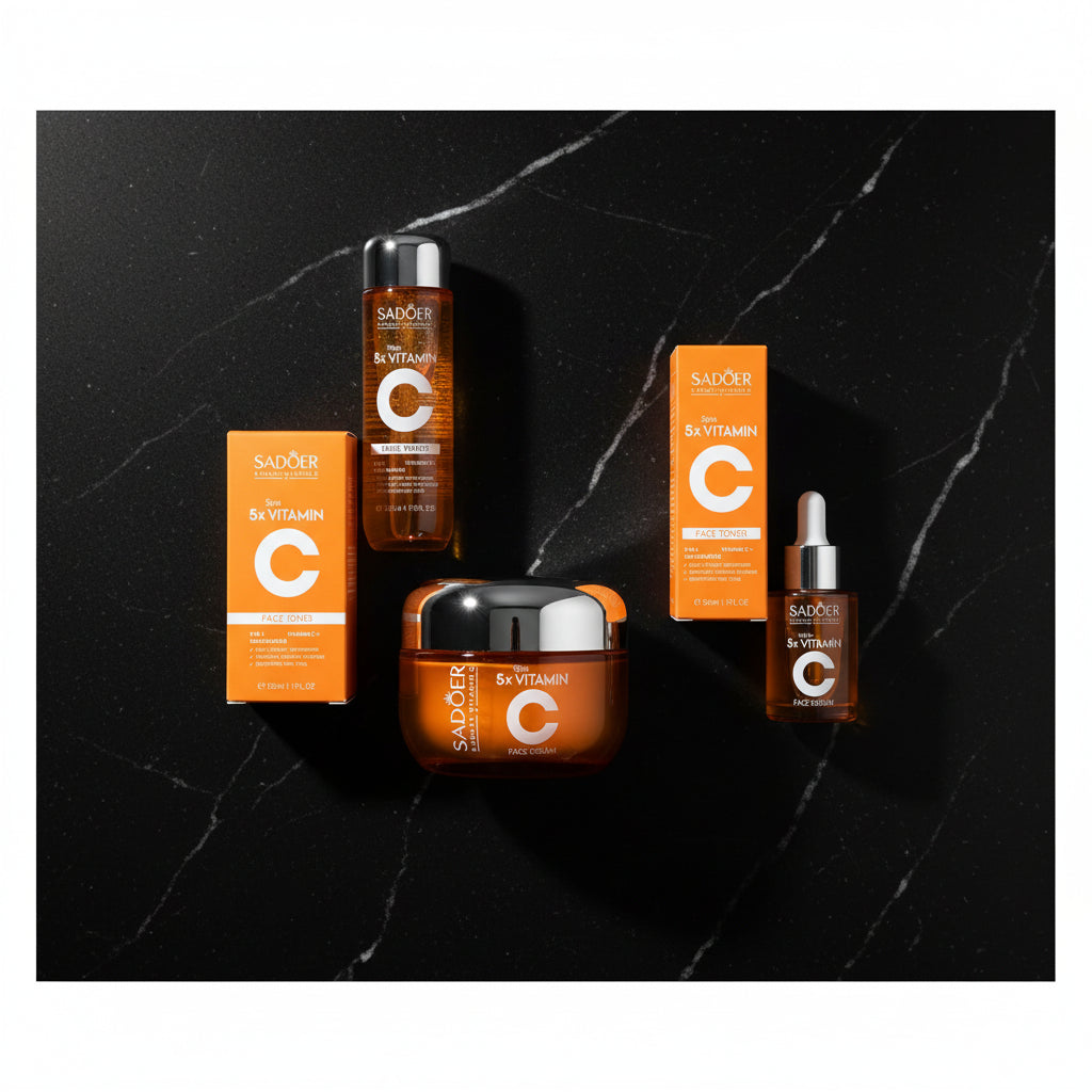 Vitamin C Firming & Brightening Skincare Set - Zenflow Active
