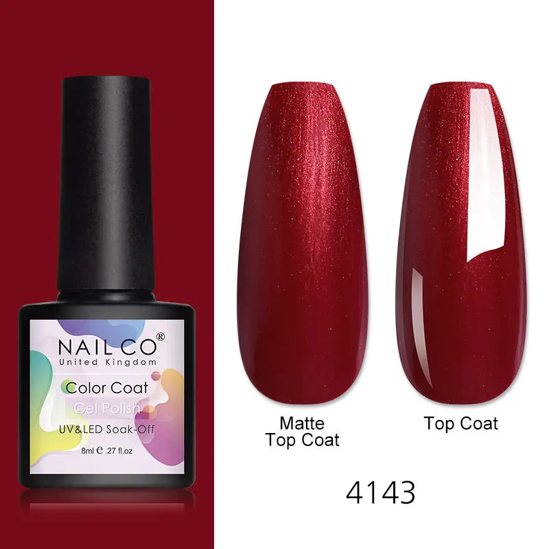 Gel Nail Polish 8ml – UV/LED Soak-Off Formula in 112+ Shades - Zenflow Active