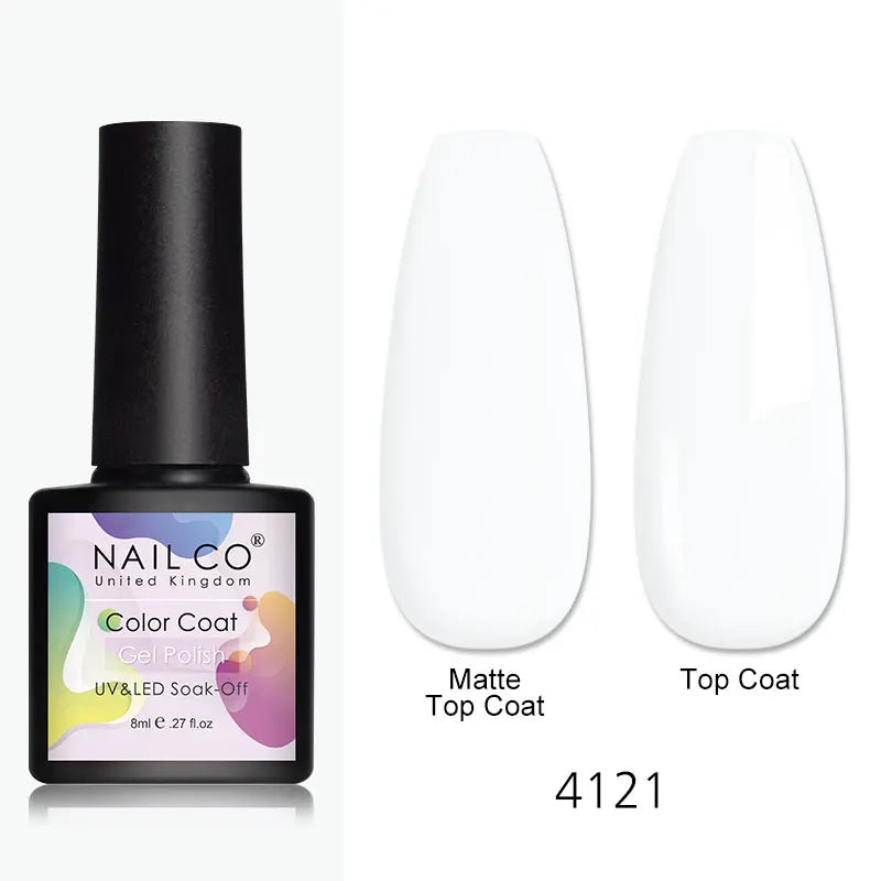 Gel Nail Polish 8ml – UV/LED Soak-Off Formula in 112+ Shades - Zenflow Active