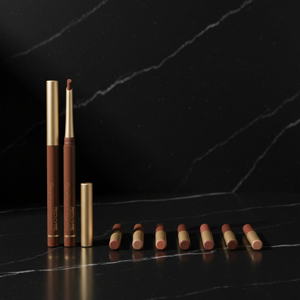 Matte 6-colors Lip Liner Pencil - Zenflow Active
