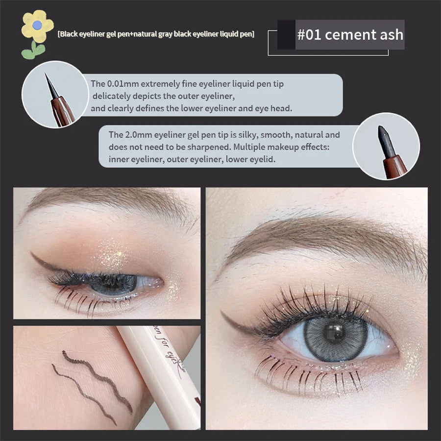 Eyeliner Double Head Pen - Zenflow Active