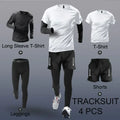 Men's Sportwear 2-4 PCS Sets Tracksuit Quick Drying - Zenflow Active