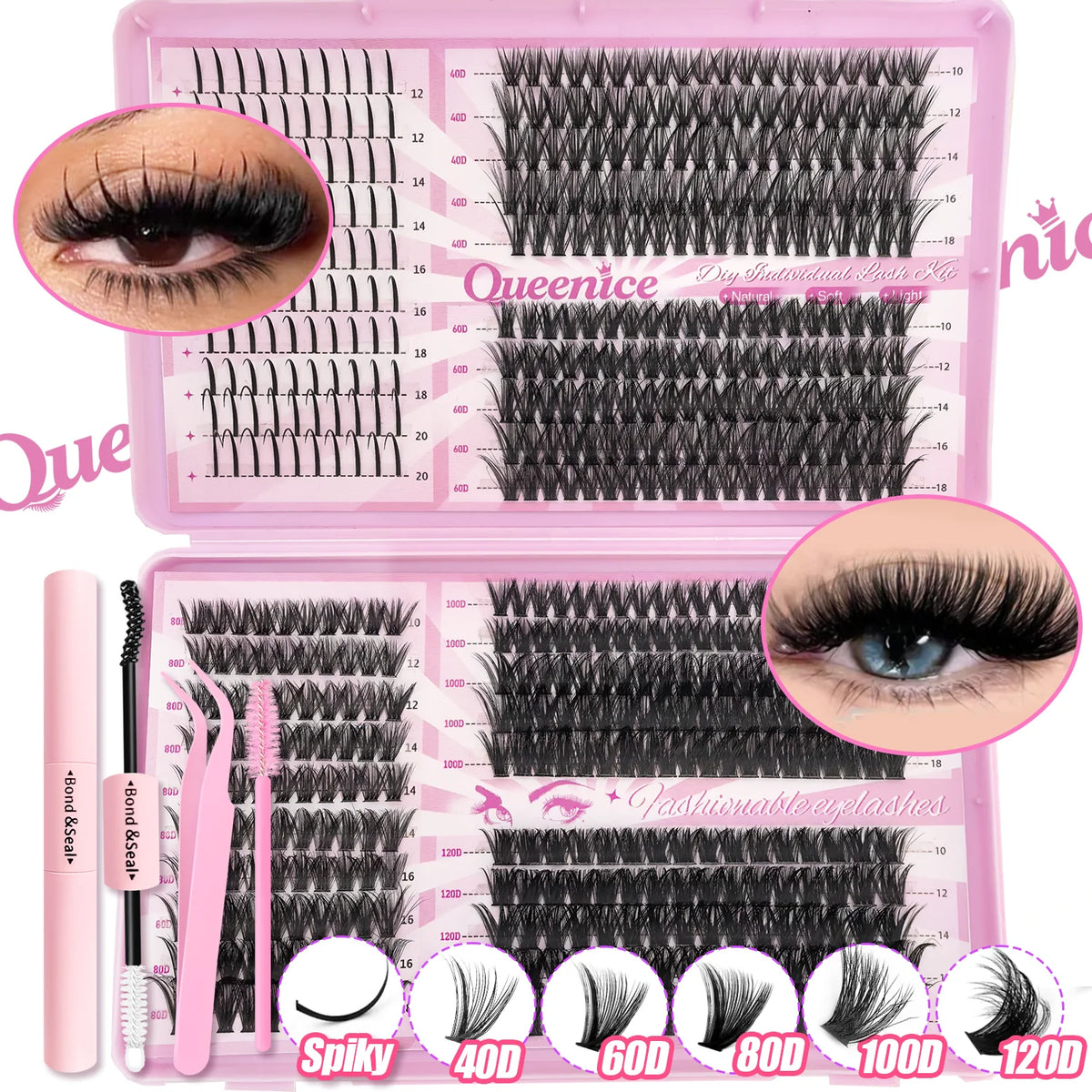 DIY D-Curl Individual Lash Clusters – Fluffy, Wispy & Spiky Styles Zenflow Active