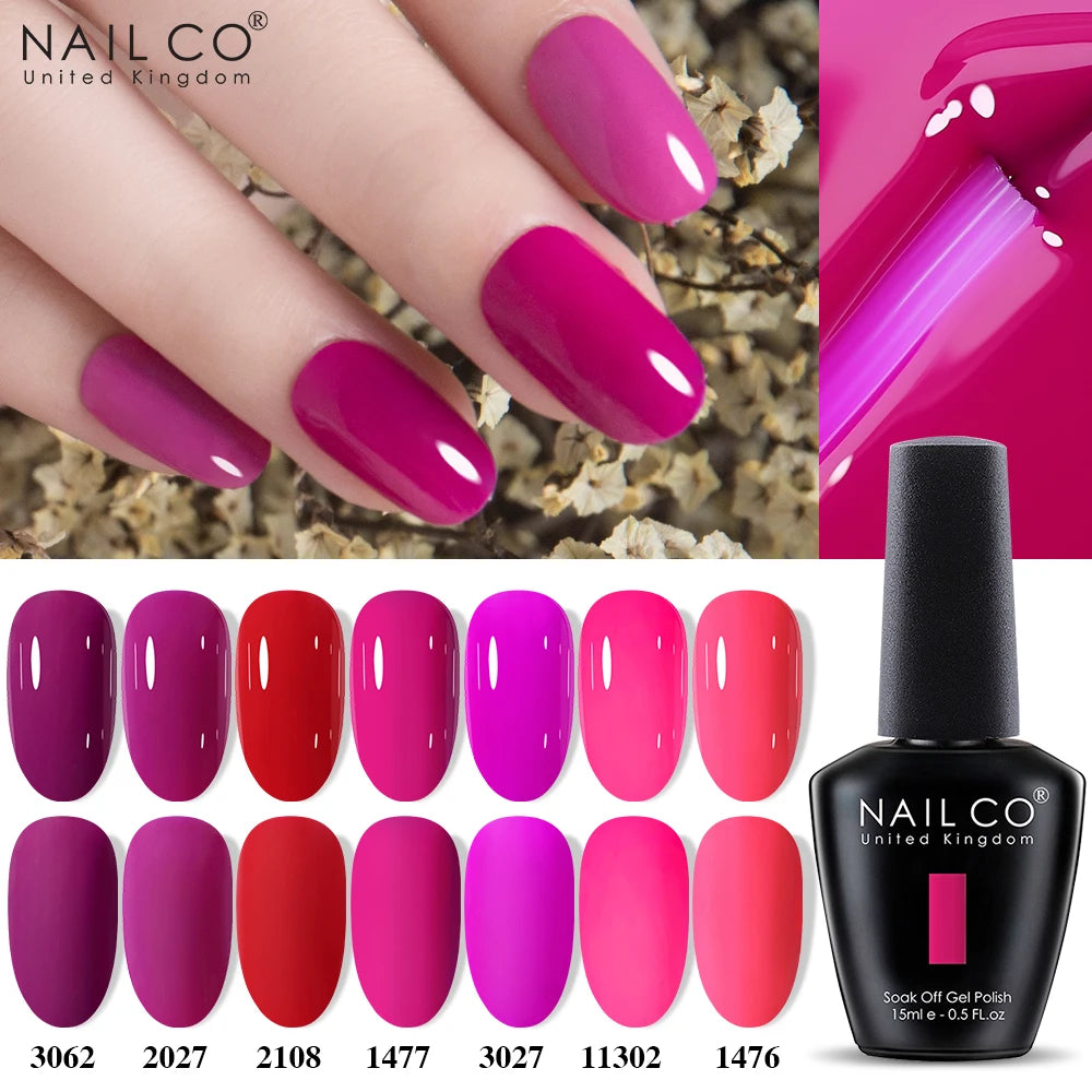Gel Nail Polish 15ml – Long-Lasting UV/LED Soak-Off Formula | 50+ Shades - Zenflow Active