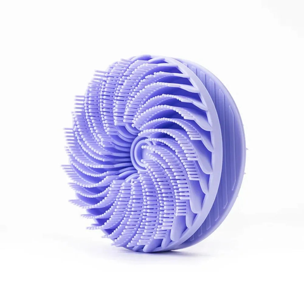 Silicone Body Scrubber Brush | Soft Exfoliating Shower Massage Tool – 105g - Zenflow Active